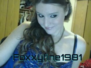 Foxxyfine1981