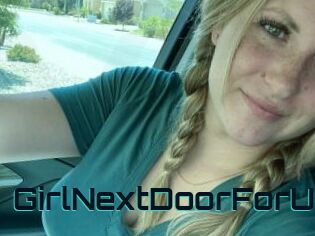 GirlNextDoorForU