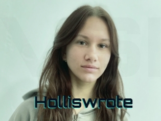 Holliswrote